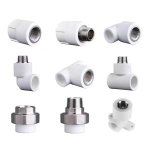 Nouveaux raccords de tuyauterie PPR en matériau épaissi à fusion à chaud, style Liansu, coudes PPR 20/25, té droits, imitation vannes de réduction de pression - Product Image 3