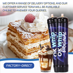OK Whip Original Cream Chargers for <b>Dessert</b> Making 6Pcs/Box - Product Image 3