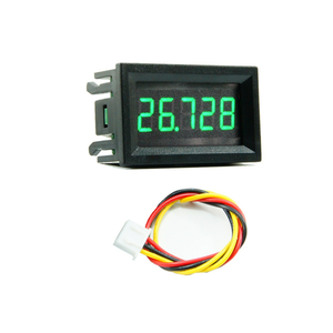 Mini écran numérique LED 0.36 pouces 4 Bits DC0-100V voltmètre panneau <span class=keywords><strong>3</strong></span> fils Volt voltmètre testeur détecteur pour voiture - Product Image 6