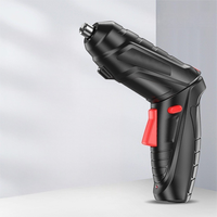 Ensemble de tournevis électrique à moteur à balais avec batterie lithium-ion entièrement automatique, mini perceuse manuelle 3,6 V, couple maximal de 4-6 Nm, 150-180 tr/min