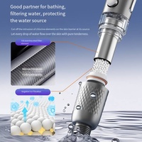 Pommeau de douche pluie en silicone pressurisé moderne pour le commerce extérieur, kits de douche à panneau large et à débit progressif pour toilettes d'hôtel