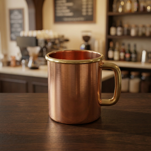 Chope à bière en cuivre massif - Product Image 4