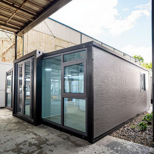 双翼扩展集装箱房/办公楼 <span class=keywords><strong>1</strong></span>年保修 可居住 卸货即用 2居室集装箱房 - Product Image 3