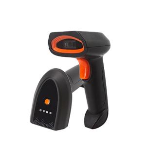 JINGXIN Lecteur de codes à barres portable sans fil 1D 2D Scanner de codes QR pour supermarché - Product Image 1
