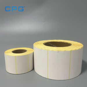 Papel de Etiquetas Térmicas Personalizado, Libre de BPA y Fenol, Seguro para Envasado de Alimentos y Etiquetado de Códigos de Barras de Productos de Consumo - Product Image 1