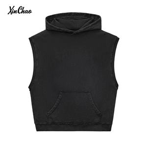 Популярная с фабрики многоцветная кофта из чистого хлопка с капюшоном, мужская и женская рубашка с коротким рукавом, на заказ - Product Image 3