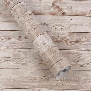 Papel Tapiz Vinílico Autoadhesivo de PVC Moderno, Impermeable e Ignífugo, Diseño de Chapa de Madera <span class=keywords><strong>para</strong></span> Uso Comercial y de Entretenimiento - Product Image 1