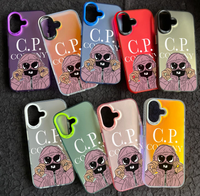Coque de Téléphone Tendance Colorée Masque CP Company pour iPhone 16 15 14 Pro Max – Étui Personnalisé Stylé