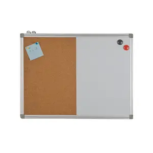 Tablero blanco combinado de GBB-007 y corcho, 120x150cm