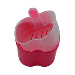 プラスチック製の矯正用リテーナー洗浄ボックス、義歯カップ、マウスガード容器（ストレーナー付き） - Product Image 6