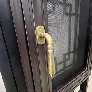 <span class=keywords><strong>Ventana</strong></span> de Villa de Apertura Exterior Fija de Estilo Chino Moderno, de Aleación de Aluminio Personalizada con Drenaje Expuesto, Estándar Canadiense 2026, Huasin OEM - Product Image 4