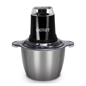 Picadora de Alimentos Eléctrica GemAT de 3L, Picadora de Carne Multifuncional de Acero Inoxidable para Picar y Procesar Alimentos para Bebés - Product Image 5