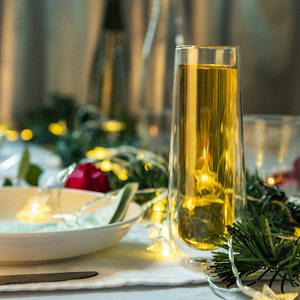 Vendita calda bicchiere <span class=keywords><strong>Champagne</strong></span> flauti 9 <span class=keywords><strong>Fl</strong></span>.oz doppia parete bicchieri <span class=keywords><strong>Champagne</strong></span> Set di 2 - Product Image 3