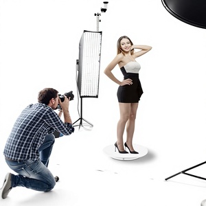 Plateau tournant télécommandé de 42 cm, support de présentation rotatif à 360 degrés pour photographie, support rond à 360 degrés, vitesse réglable - Product Image 2