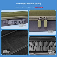 Green & Black Electronic Keyboard Portable Hard Shell Protective EVA Storage Bag