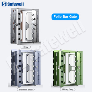 Safewell Heavy Duty Anti-Theft <b>Security</b> Stainless Steel Decorative Five Prong Locking System Bank Vault Doors for Safe Room - Product Image 5