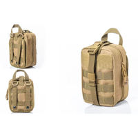 Petite pochette Molle multifonctionnelle personnalisée Sac de ceinture médical à la mode Voyage tactique Étanche solide pour les urgences médicales