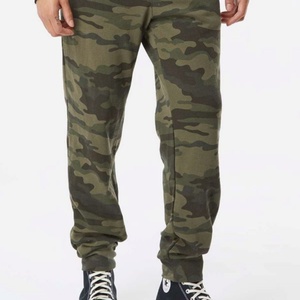 Custom Camouflage Mid Weight 100% <b>Polyester</b> Fleece Breathable Heat-Transfer Printed Elastic Bottom Trousers Unisex <b>Joggers</b> - Product Image 6