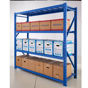 Estanterías de Almacenamiento de Acero Ajustables Sin Pernos Fushida, de Servicio Mediano, de 4 Niveles, para Exteriores, con Protección Contra la Corrosión, Apilables - Product Image 3