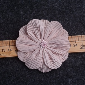 Flores de Tela de 8 cm, Camelia, Flor de Tela para Manualidades, Bodas, Scrapbooking, Tocados, Accesorios para el Cabello - Product Image 5