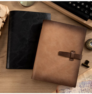 <span class=keywords><strong>Carnet</strong></span> <span class=keywords><strong>de</strong></span> notes personnalisé, format A5, planificateur d'affaires, couverture en cuir, reliure rigide, <span class=keywords><strong>carnet</strong></span> <span class=keywords><strong>de</strong></span> notes - Product Image 4