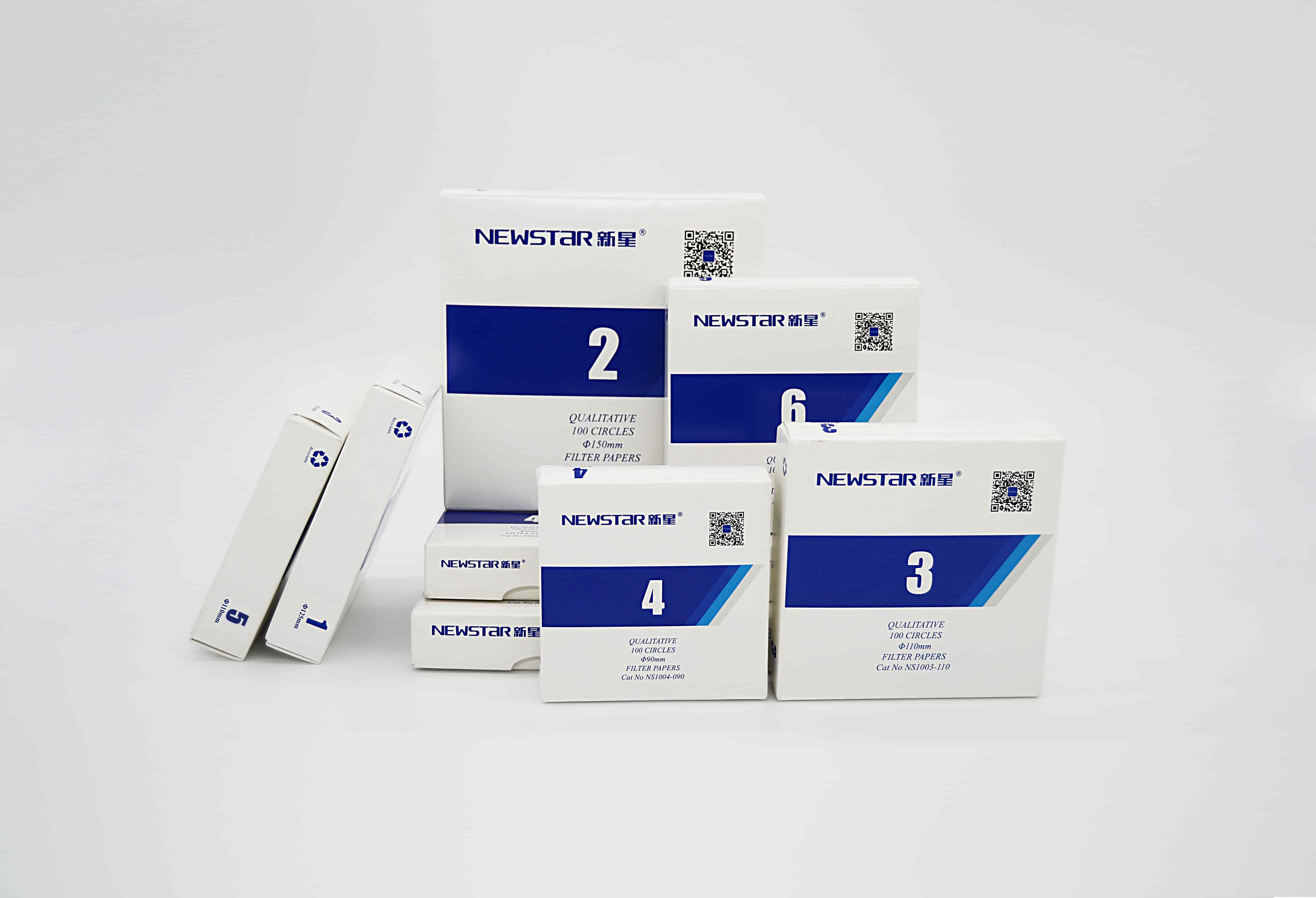 Slow speed qualitative filter paper equivalent to Whatman Grade 6