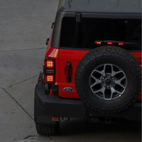 Ensemble de feux arrière LED Lava Prism pour Ford Bronco 2021-2026 avec clignotant, feu de recul et feu stop