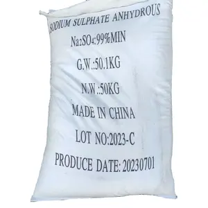 Natrium sulfat anhidrat Na2so4 99% putih