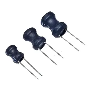 DIP Plug-in güç indüktör 6X8mm 8x10mm 9x12 2.2UH 4.7UH 10uH 22uH 100uH 150uh 220uH 330uH 470uH 1MH 4.mh 4.7MH 10MH endüktans