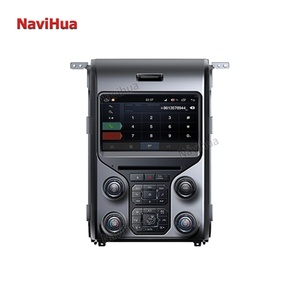Navihua Touch Screen Car Stereo Video Multimedia DVD Player AutoRadio GPS Navigation <b>System</b> for Tesla Style Ford F150 2013 - Product Image 3
