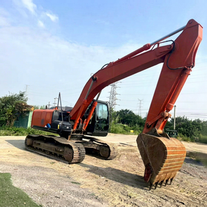 รถขุดตีนตะขาบฮิตาชิ ZX200-5 มือสอง พร้อมบุ้งกี๋ขุดดิน เครื่องจักรสำหรับงานก่อสร้างและงานดิน - Product Image 1