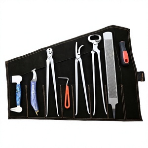Kit Profesional de Herramientas para el Cuidado de Pezuñas de Caballos, Cortador de Pezuñas de 15 Pulgadas, Extractor de Clavos, Lima para Pezuñas, 2 Pinzas para Clavos, Bolsa de Transporte - Product Image 1