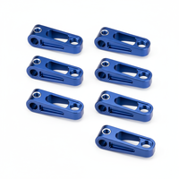 Support de pédalier arrière de VTT en alliage d'aluminium 6061 usiné CNC de haute précision pour remplacement de cadre de VTT