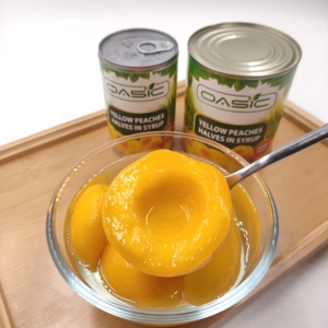 425g de conserves de fruits frais pratiques en conserve pêche jaune - Product Image 5