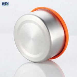 Uso en casa <span class=keywords><strong>comida</strong></span> fresca de almacenamiento latas selladas de contenedores de alimentos de acero inoxidable con silicona tapas - Product Image 5