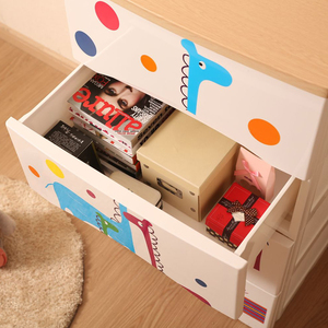 Home Storage Living Room Bedroom Organizer Baby Cabinet Plastic Baby <strong>Drawer</strong> Cupboard for Clothes - Product Image 2