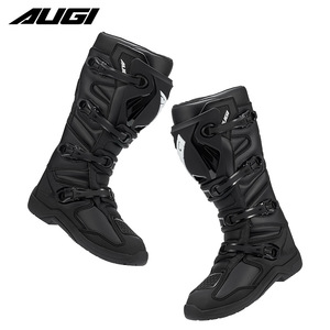 AUGI Off-Road <strong>Boots</strong> Motorcycle Riding Shoes Long <strong>Boots</strong> Men's Breathable Shock-Absorbing Drop-Resistant Outdoor Knight <strong>Boots</strong> - Product Image 1
