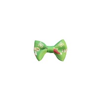 Accessoires de Noël en stock : Nœuds papillon imprimés pour sacs banane, accessoires de vêtements DIY, petits nœuds, accessoires pour coiffures, cheveux, chaussures et fleurs