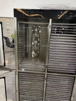 Déshydrateur Industriel de Fruits et Légumes en Acier Inoxydable 96 Plateaux, Machine Commerciale de Séchage de Fruits et Viandes