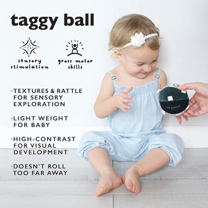 Juguete Sensorial Suave Personalizado al por Mayor para Bebés, Pelota de Alto Contraste con Sonajero para Tiempo Boca Abajo, Agarrar y Juego de Desarrollo - Product Image 3