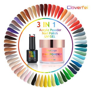 Set de Esmalte de Uñas en Gel Modelones, 3 en 1, con Polvo para Uñas, Esmalte de Uñas en Gel, Laca de Uñas - Product Image 5