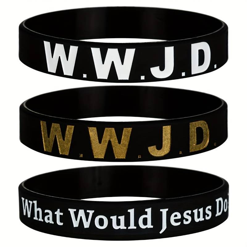 MOZAKA 21 Braccialetti WWJD Cosa Farebbe Gesù Regolabili Con Biglietti Messaggio E Sacchetto In Velluto - Regalo Cristiano Per Uomini E Donne