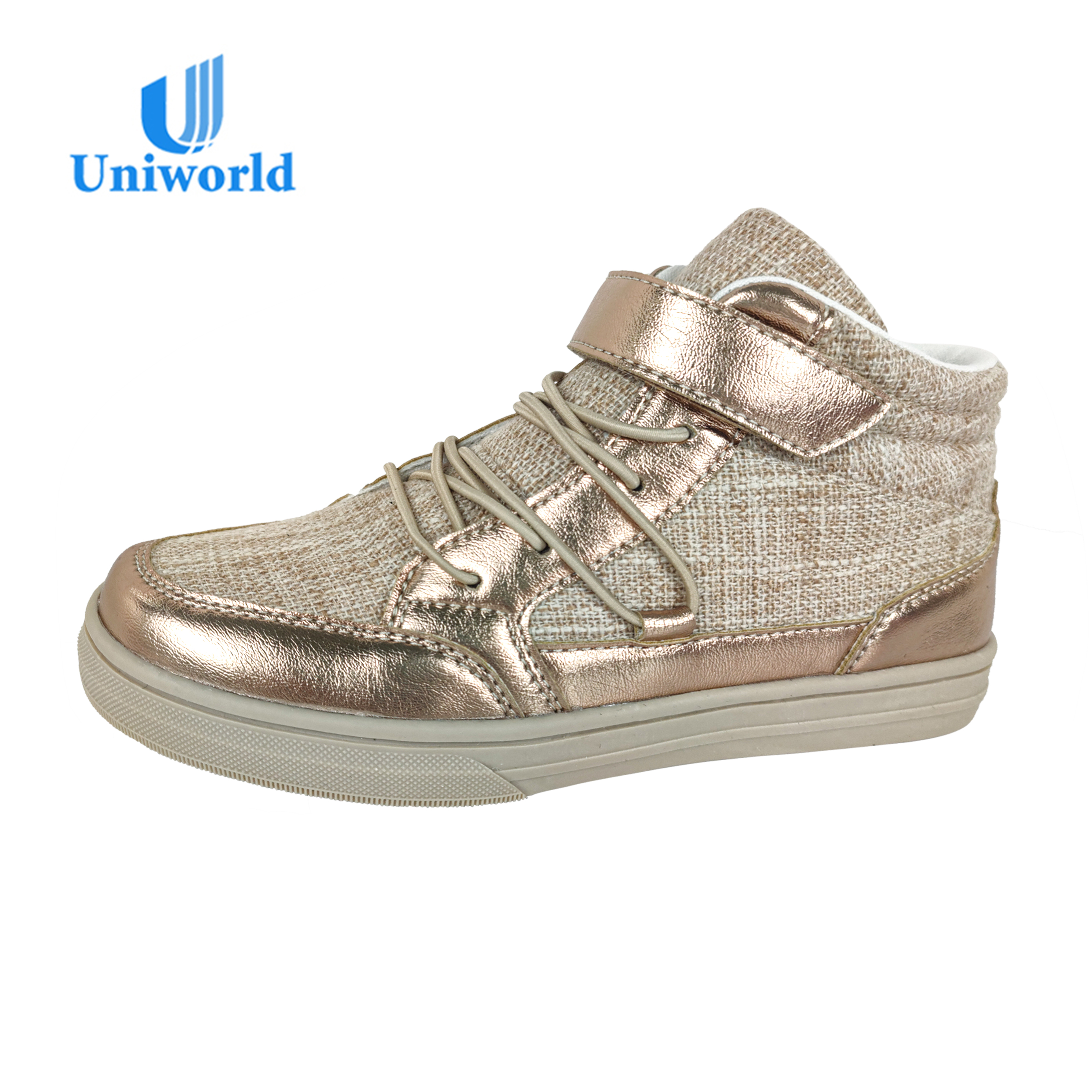 Uniworld Vietnam factory настраивает специальные материалы для детской повседневной обуви, включая настольную обувь