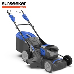 LMC4051DGP Tondeuse à <span class=keywords><strong>gazon</strong></span> manuelle industrielle 40V DIY avec sac à herbe de 60L, double lame de coupe, vitesse variable, usage résidentiel et commercial - Product Image 3