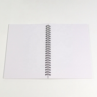 Planificateur de voyage intérieur vierge 2026 reliure en spirale couverture souple personnalisation Journal cahier