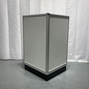 เคาน์เตอร์ลงทะเบียนเงินสด2FT ยืน-สีเทา - Product Image 3