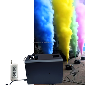 آلة دخان ملونة فائقة القوة مع تحكم عن بعد DMX للكشف عن جنس المولود والحفلات والمسارح وحفلات الزفاف وحفلات استقبال المولود - Product Image 1