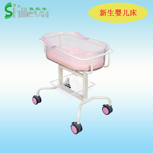 Cuna Neonatal Joyful Abundance 800x500mm con Marco de Acero, Recipiente Transparente de ABS, Cuna Médica Individual para Bebés - Product Image 1