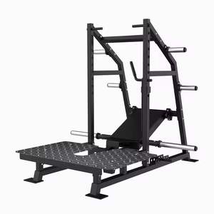 Machine à Squat à Courroie Rhino à Gamme de Mouvement Complète, à Charge de Plaques, pour Squat Profond, Entraînement des Jambes et des Hanches, Usage Commercial en Salle de Sport - Product Image 3