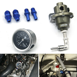 Régulateur de pression de carburant de type T avec jauge, adaptateur universel en aluminium pour turbocompresseur - Product Image 4